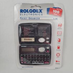 Rfna-2 Rolodex Electronic Pocket Organizer Digital Address Book Vintage Pda