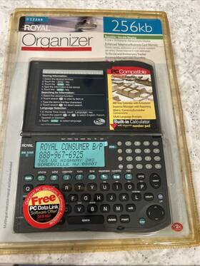 Ds2260 Royal Vintage Electronic Organizer In Package