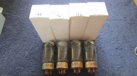 6550c Russian 4 Matched Nos To Very Strong 6550 C Audio Guitar Tubes