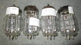 6c33c-b Russian 4 Matched Nos Test Amplitrex Tested Audio Tubes