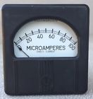 1203650 Rx-33 Westinghouse Type Dc Microamperes Gauge Style Direct Current