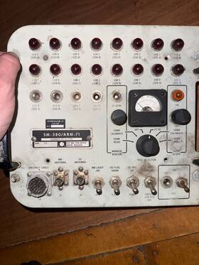 Sm-380 Saab Arm-71 Vintage 1987 Sm-380/arm-71 Ils Instrument Landing System