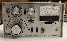 719-e Sadelco Signal Level Meter Vhf Uhf Vintage