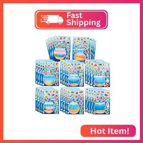 Fyh202 Sakaipa 32 Sheets Make Your Own Ocean Stickers For Kids Summer Sea Animal Aquarium Scen