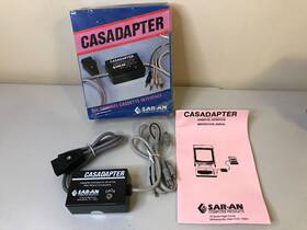 Cad-0582 Sar-an Cassette Tape Interface Adapter For Vintage Atari Computers Casadapter