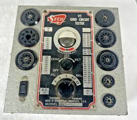 Gct-5 Seco Gtc-5 Vintage Tv Grid Circuit Vacuum Tube Tester Model Untested