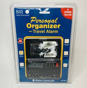 Df-4010 Seiko Personal Organizer With Travel Alarm Nos Sealed Df4010