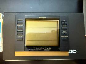 Qnl201k Seiko Rare Vintage New Nextime Digital Quartz Clock Ek 710 G Japan