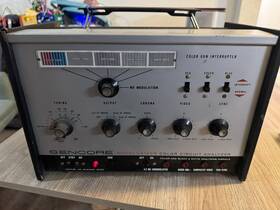 Sencore Ca122b Vintage Model Ca 122b Color Circuit Analyzer Works Great Shape Fast Ship