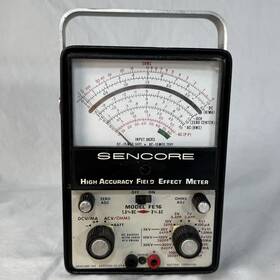 Fe16 Sencore Vtg High Accuracy Field Effect Meter Model Battery Operated Tested