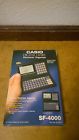 Sf-4000 Casio Digital Diary Electronic Organizer New In Box