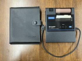 Ce-50p Sharp Vintage Printer And Cassette Interface. With Manual. Made In Japan