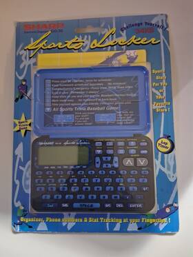 Gg-30 Sharp Sports Locker Electronic Organizer Vintage - New