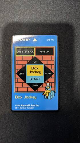 Oz-7000 Sharp Oz-717 Organizer Box Jockey Rare Series Vintage