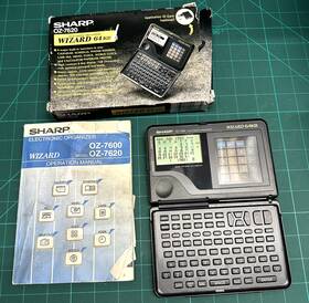 Oz-7620 Sharp Vintage Fun Collectable Electronic Organizer Cool 90s Technology