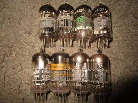 Ecc85 Siemens & Other 8 Nos To Strong And Ecc85/6aq8 Audio Tubes