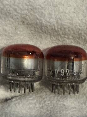 Zm1020 Siemens Lot Of 2pcs Used Tested Nixie Tubes For Clock Zm 1020 Us Seller