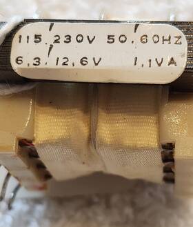 Dst-2-12 Signal Transformer 2 115v Primaries 20 7.5vac Secondaries No Load