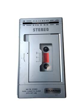 Rc-304 Silvano Vintage Mini Radio Cassette Player Tested Working Great