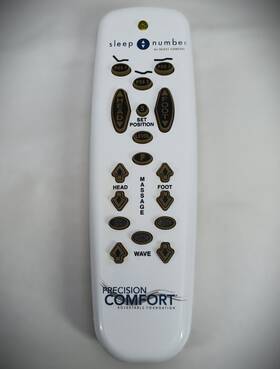 Ksmbr205443t Sleep Number Remote Control For Bed Precision Comfort Vintage Working Batt N Inc