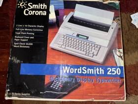 250-13kla Smith Corona 250 Electronic Typewriter - Vintage Word Processor Ka13 Works