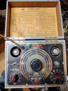 Cb-1-60 Solar Capacitor Analyzer Model