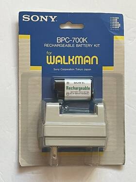 Sony 027242413955 Vintage Bpc-700k Rechargeable Battery Kit For Walkman