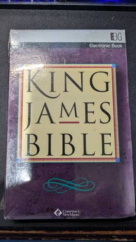 Sony 045445403412 King James Bible Ebook Data Discman Disc Ebxa Unopened New