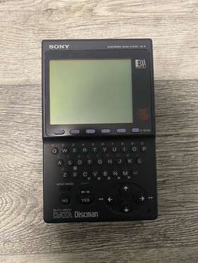 18605 Sony Dd-8 Multi-media Data Discman Electronic Book Player Collector Grade 1992