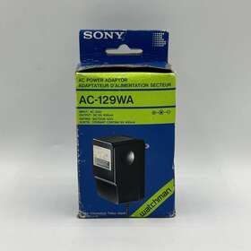 Ac-129wa Sony Vintage Ac Power Adapter For Watchman Hand Held Tv - New Open Box