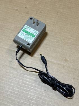 Ac-e60l Sony Rare Vintage Ac Power Adaptor Supply Genuine Oem Output 6v 650ma