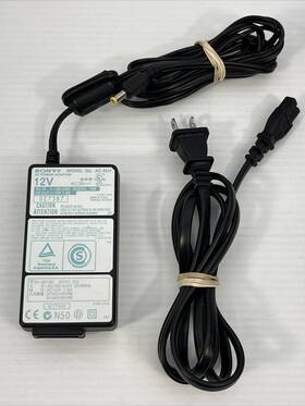 Dsr-11 Sony Ac-su1 Genuine 12v Power Adapter For Mini-dv Player/recorder Deck