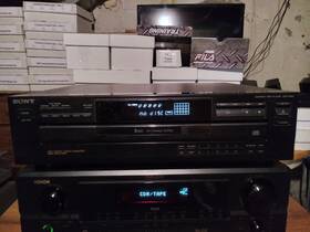 Cdp-c265 Sony Tested And Working Black 5-disc Carousel Cd Player - No Remote