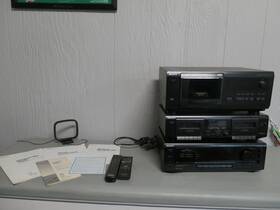 Cdp-cx571 Sony Vintage Str-471 With Tc-we471 And Home Systems