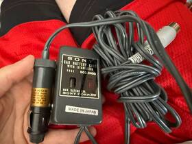Dcc-2400a Sony Vintage Dcc-2400 Car Battery Cord With Stabilizer And Fuse