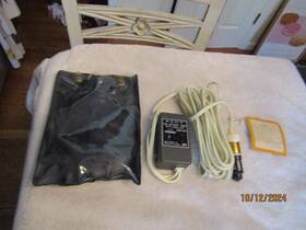 5-303w Sony Dcc-2a Vintage Micro Tv Car Battery Cord W Stabilizer Japan Case