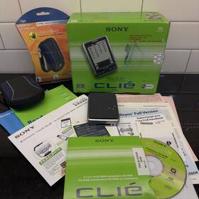 Peg-sl10 Sony Cli Personal Organizer Tested Working With Stylus - Clie