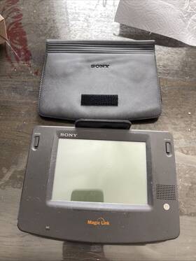 Pic-1000 Sony Magic Link Intelligent Communicator Parts Or Repair Original Case