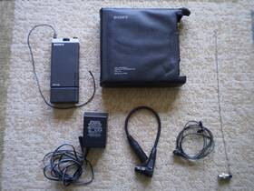 Wrt-420 Sony Wrr-420 Wrr-410 Vhf Synthesized Tuner And Transmitter Working Kit
