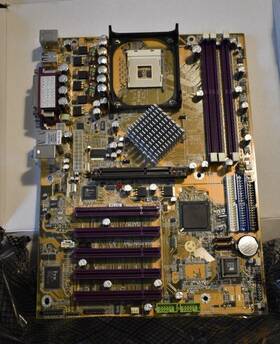 P4i865pe Soyo Dragon 2 Intel Socket 478 Plus Motherboard Read Description
