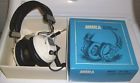 Sp-103 Mura Vintage White Black Headphones With Volume Tone Controls Vgc