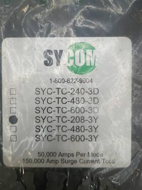 Syc-tc-208-3y Sycom 3 Phase Wye 208 Volts