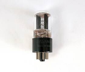 6aq7gt Sylvania Vintage Octal Tube Untested As Is