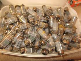 6cg7-6fq7 Sylvania Ge & Other 200 Nos To Good And 6cg7/6fq7 Radio Audio Tubes