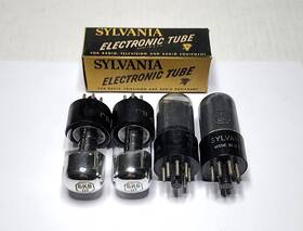 6k6gt Sylvania Rca Lot Of 3 Vintage 1 Tubes Box Untested As Is