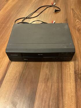 Vc4540at01 Sylvania Vhs No Remote Model Video Cassette Recorder