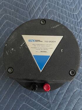 Td-2001 Tad Compression Driver Single No Diaphragm