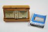 Tcr-68 Amico Genuine Leather Case Travel Clock Radio