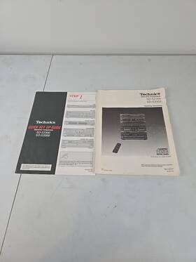 Sd-s3300 Technics Sd-2300 Sd-s2300 Instructions Manual