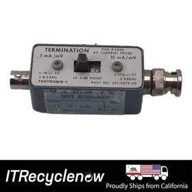 011-0079-00 Tektronix Termination For P-6020 Ac Current Probe 1ma/mv - 10 Ma/mv